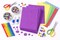 Premium Felt Sheets – 22 Vibrant Colors for Crafts, DIY, and School Projects
